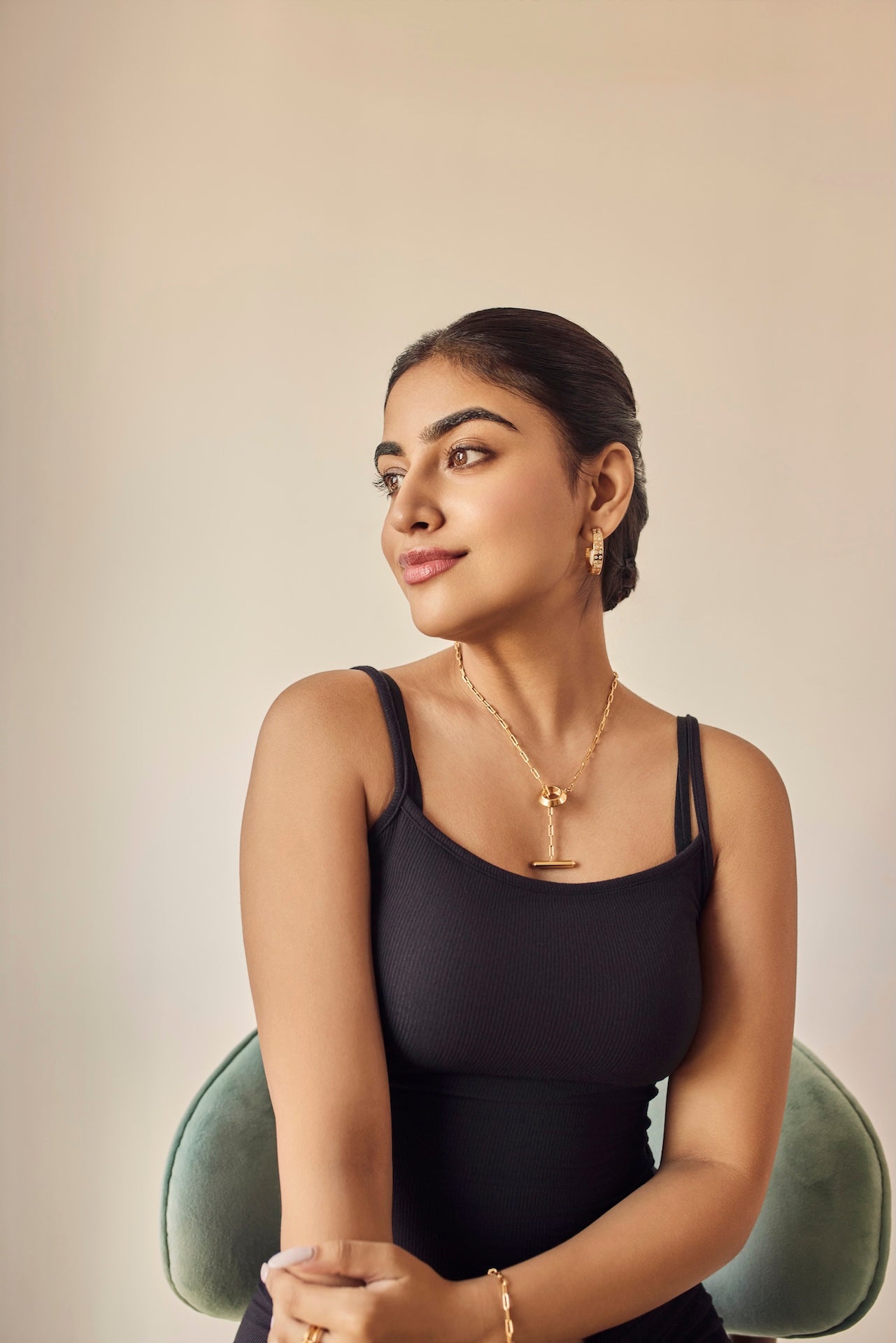 ICONIC PAPERCLIP CHAIN TOGGLE NECKLACE