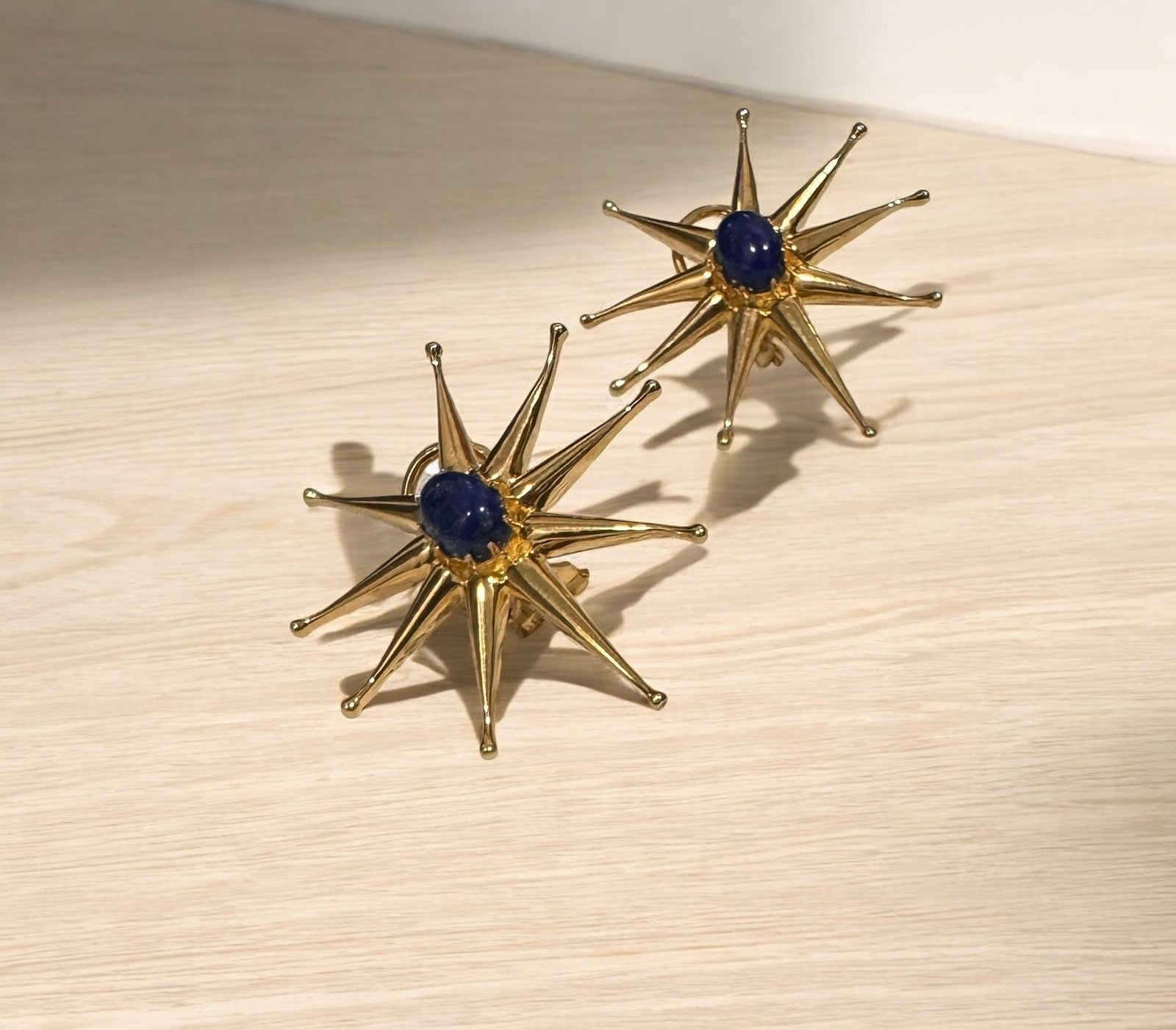 STELLAR STAR LAPIS EARRINGS