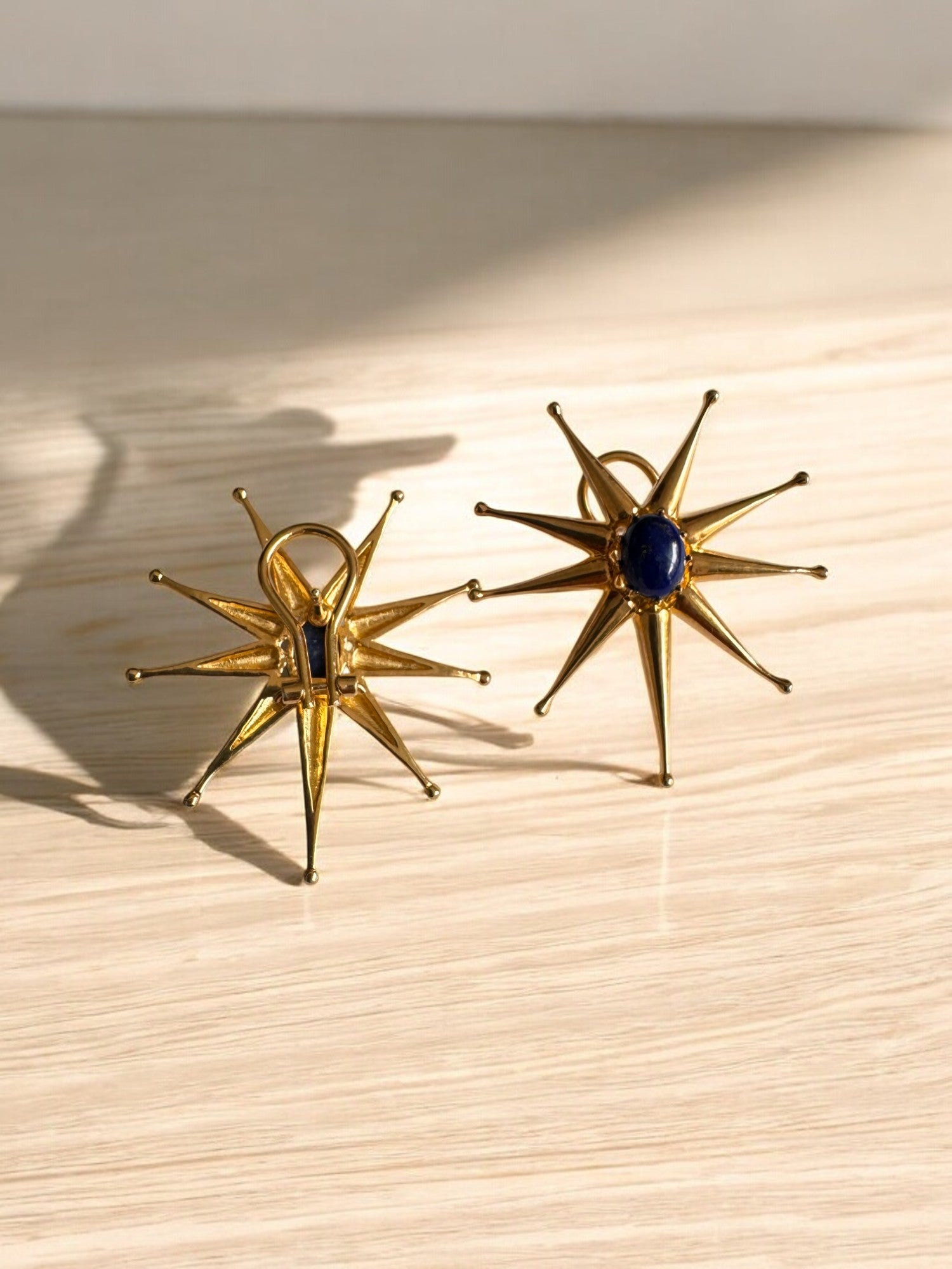 STELLAR STAR LAPIS EARRINGS