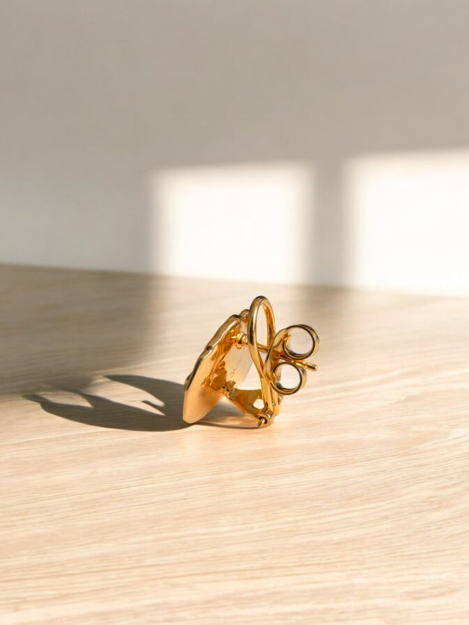 MUSHROOM TEXTURED LUXE EARRINGS