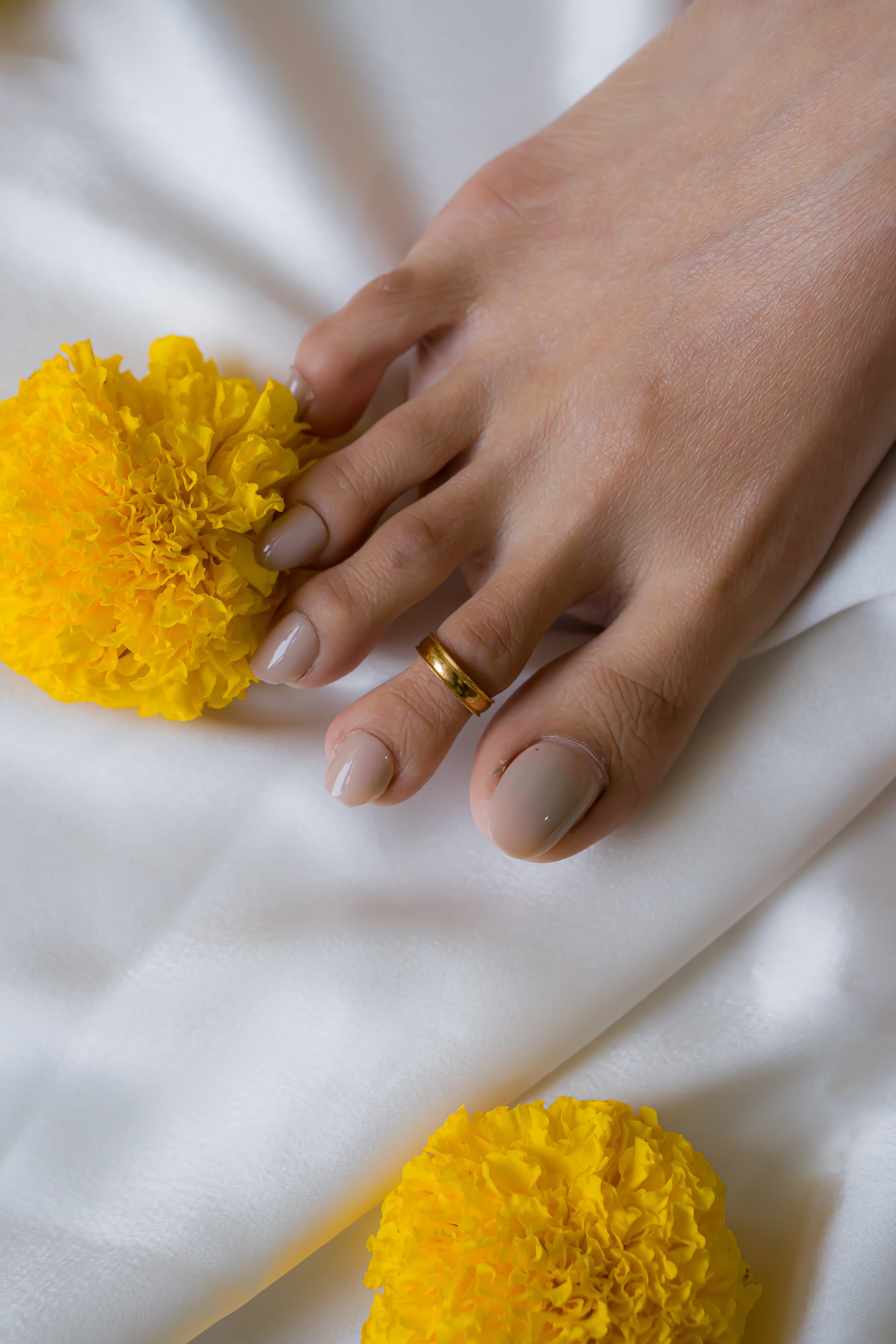 MILGRAIN ELEGANCE TOE RINGS